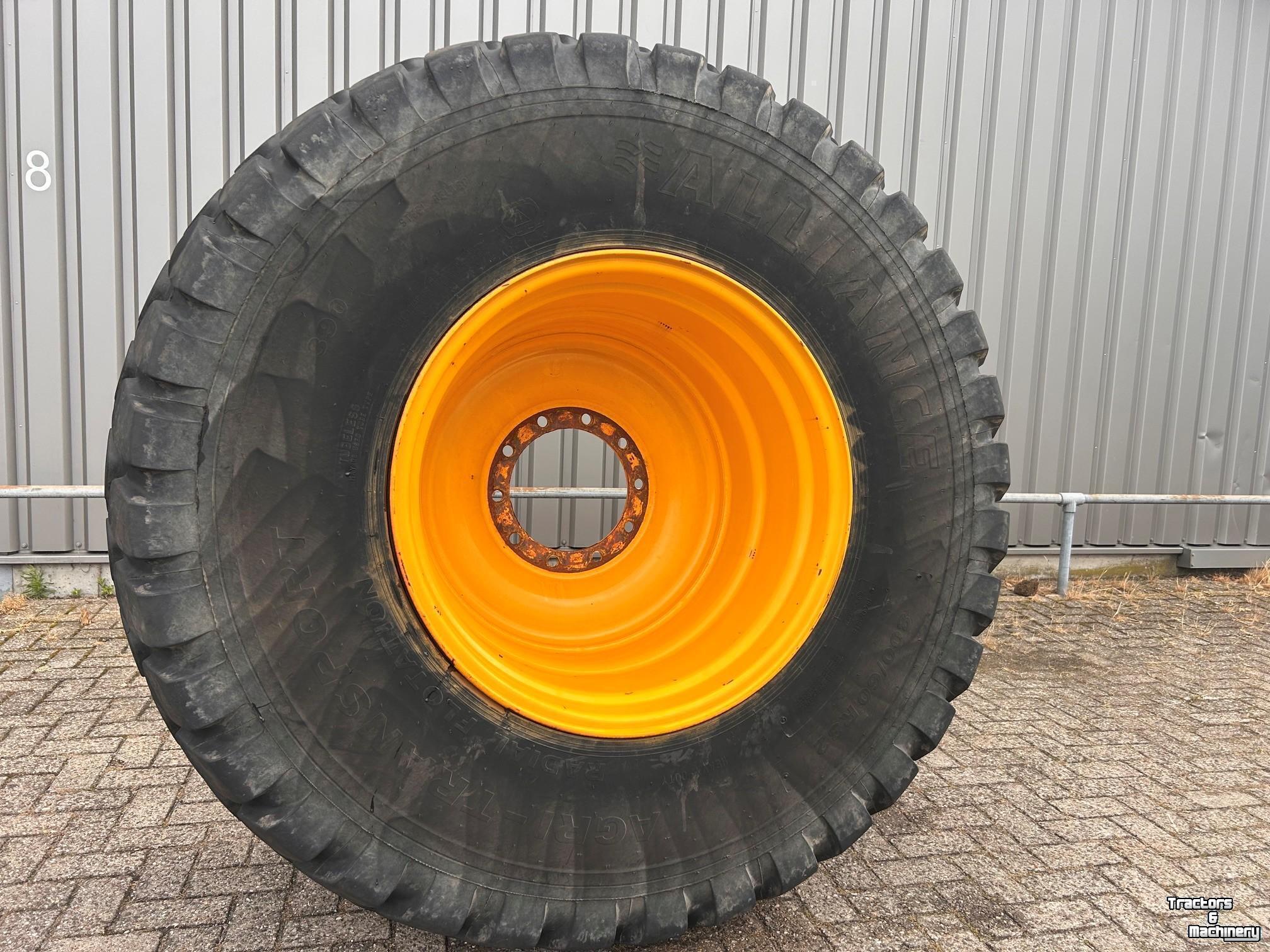 Roues, Pneus, Jantes, Barillets Jumelage Alliance 800/65R32