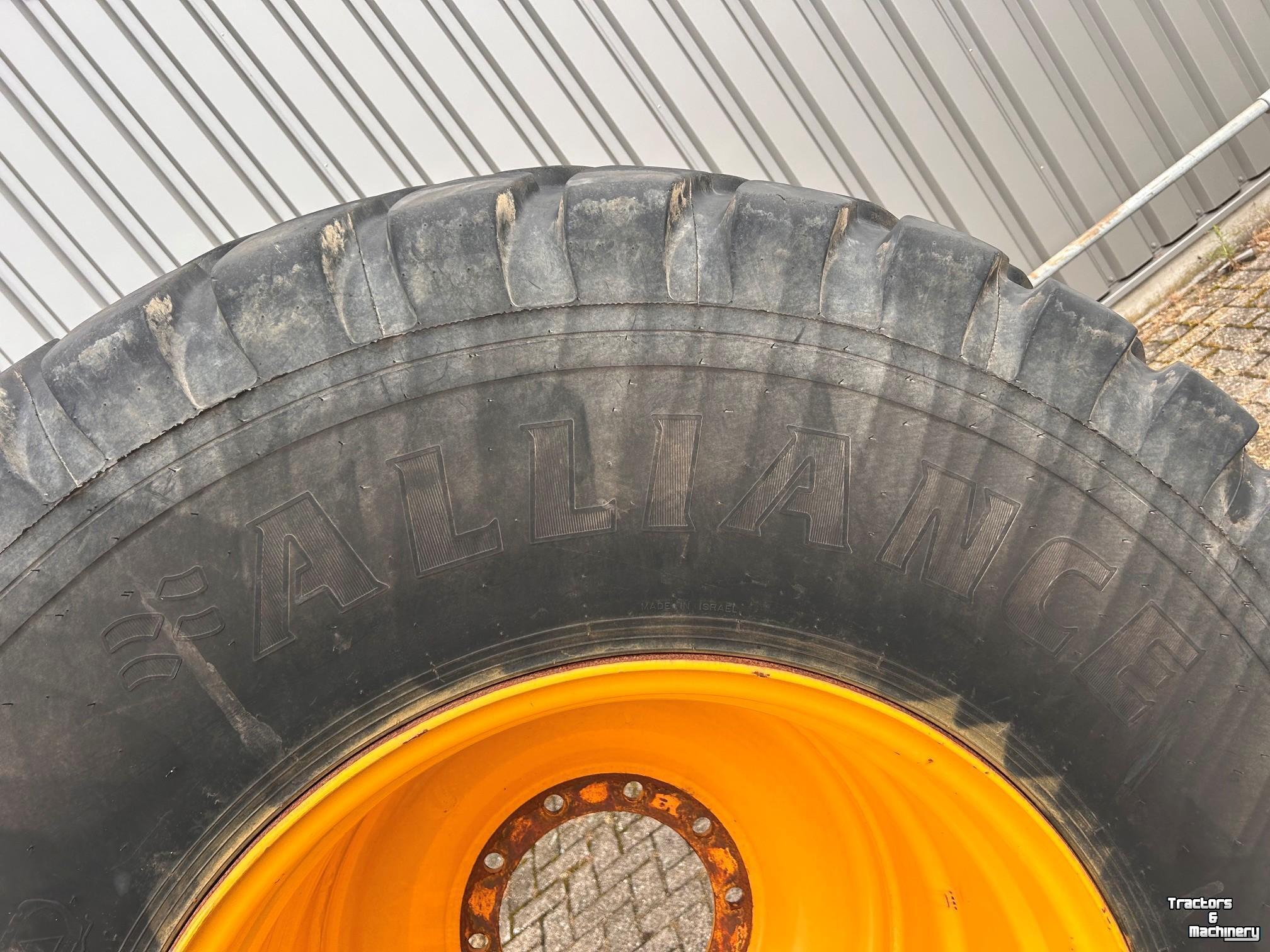 Roues, Pneus, Jantes, Barillets Jumelage Alliance 800/65R32