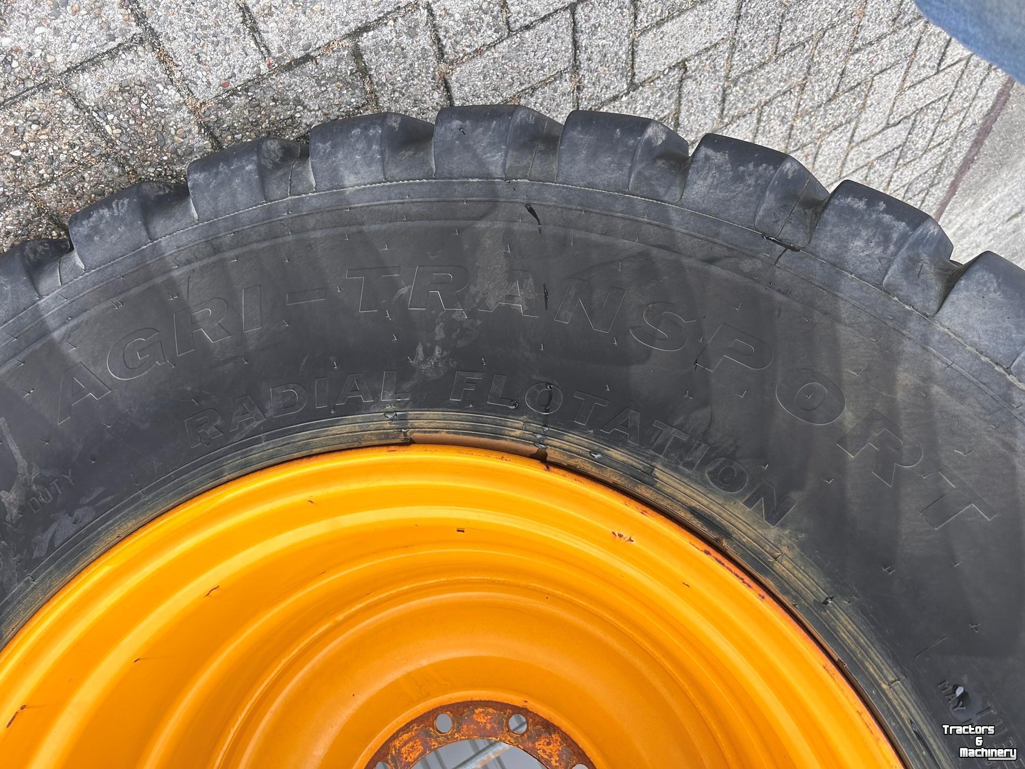 Roues, Pneus, Jantes, Barillets Jumelage Alliance 800/65R32