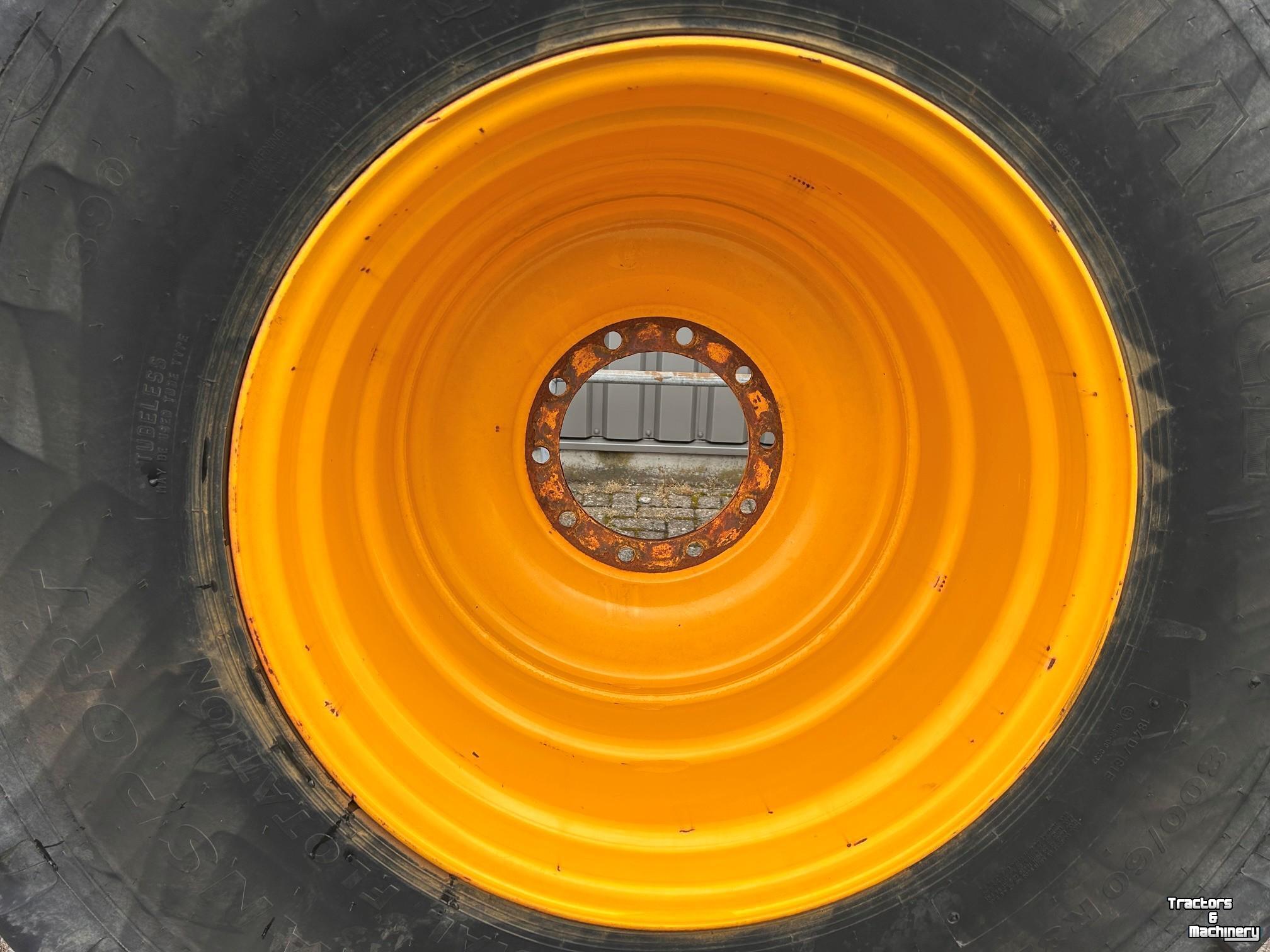 Roues, Pneus, Jantes, Barillets Jumelage Alliance 800/65R32