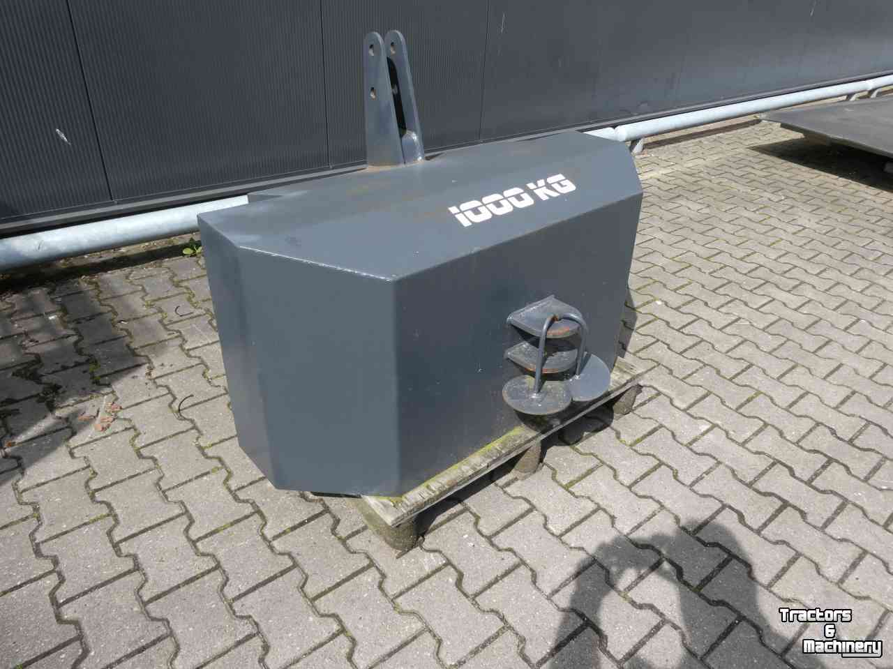 Poids frontaux Hofstede Frontgewicht front ballast gewicht vulbaar 1000Kg