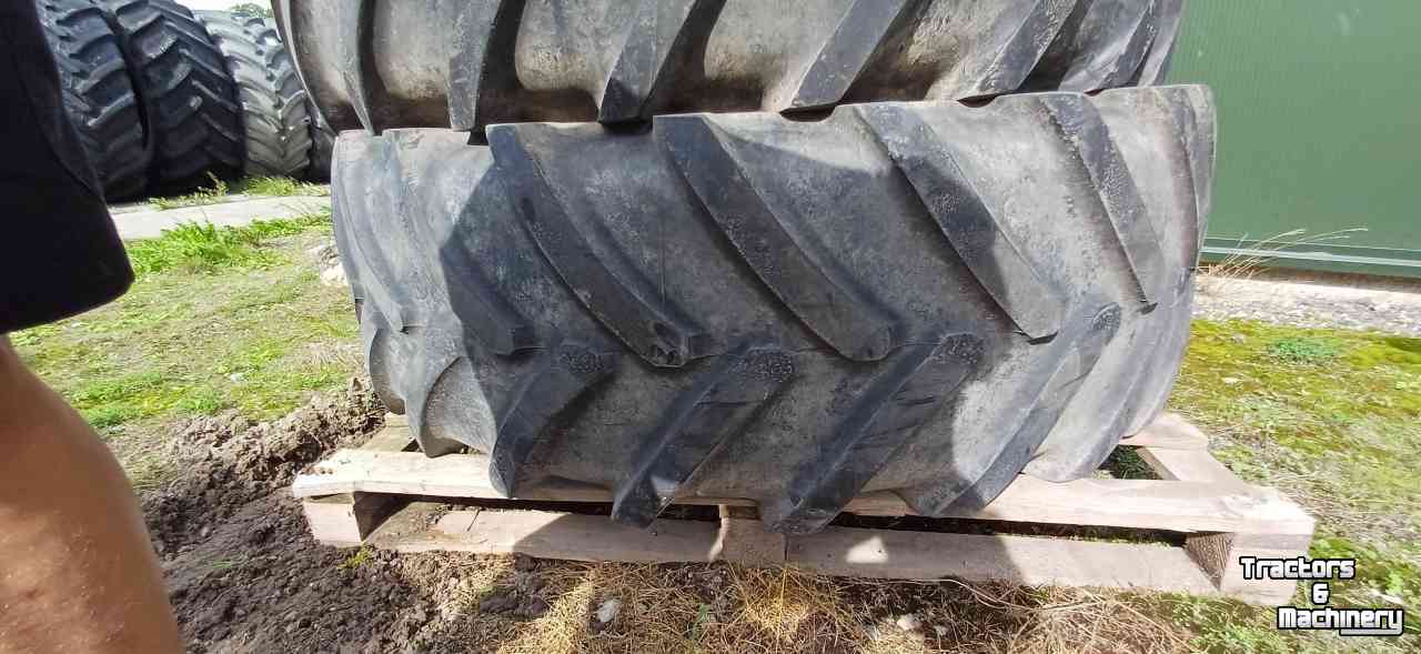 Roues, Pneus, Jantes, Barillets Jumelage Michelin 600/65R38 XM108