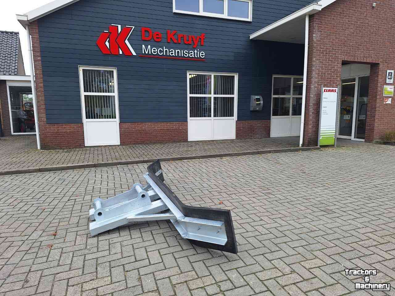 Rabot caoutchouc  Heavy-Duty S60 rubberschuif 255 cm / modderschuif / wegenschuif