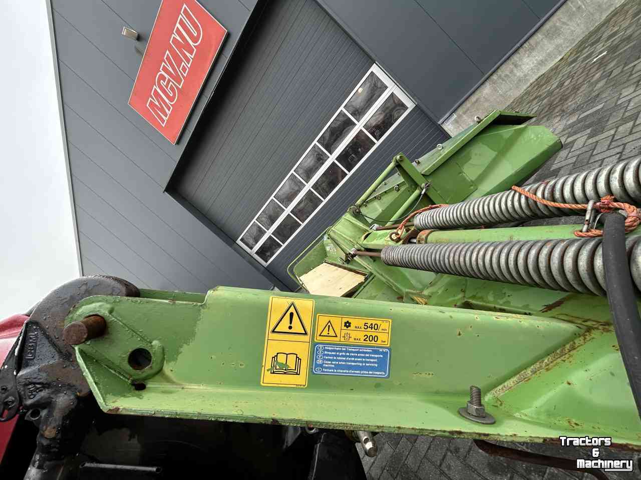 Faucheuse Krone Easycut 280 CV maaier met kneuzer