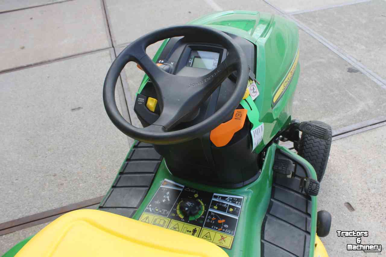 Tracteur Tondeuse Autoporté John Deere X350 zitmaaier maaitrekker mulching grasmaaier