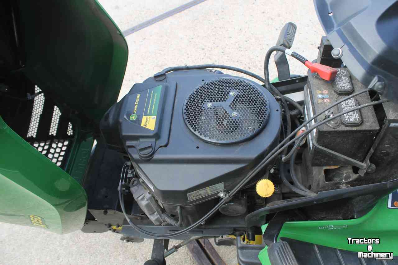 Tracteur Tondeuse Autoporté John Deere X350 zitmaaier maaitrekker mulching grasmaaier