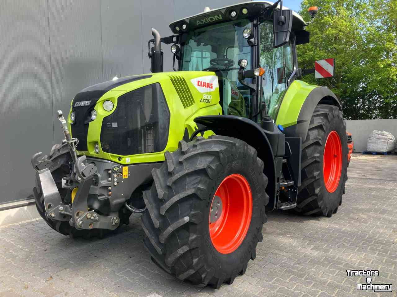 Tracteur Claas Axion 800 Cis +