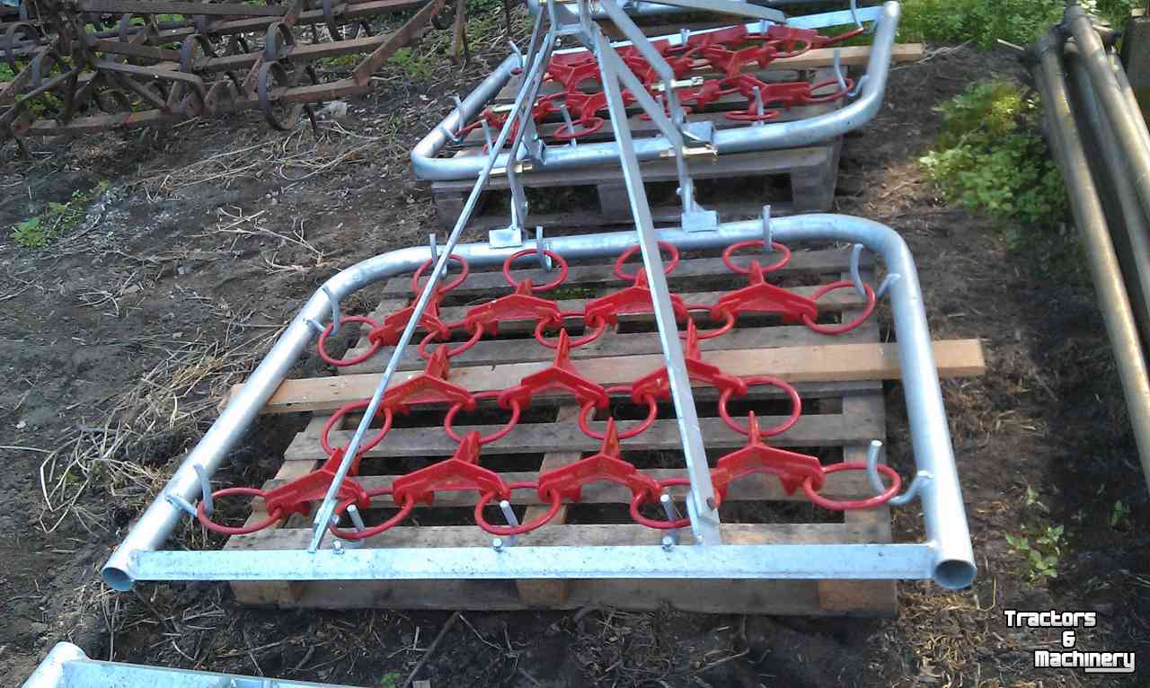 Aérateur de prairie  Weideslepen 1.4  , 2 mtr  t/m 6 mtr gegalvaniseerd