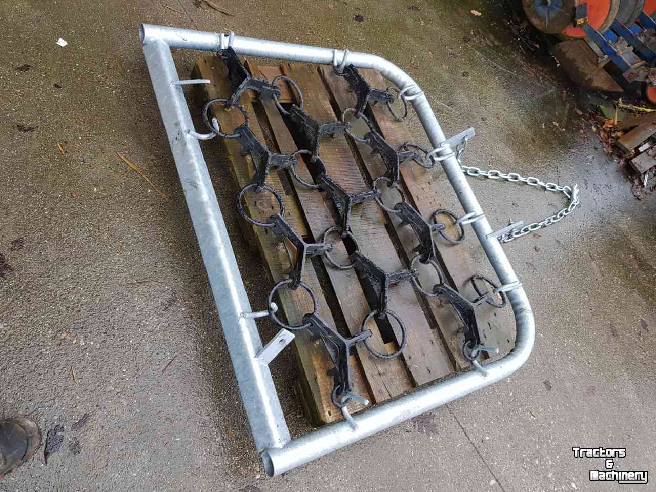 Aérateur de prairie  Weideslepen 1.4  , 2 mtr  t/m 6 mtr gegalvaniseerd