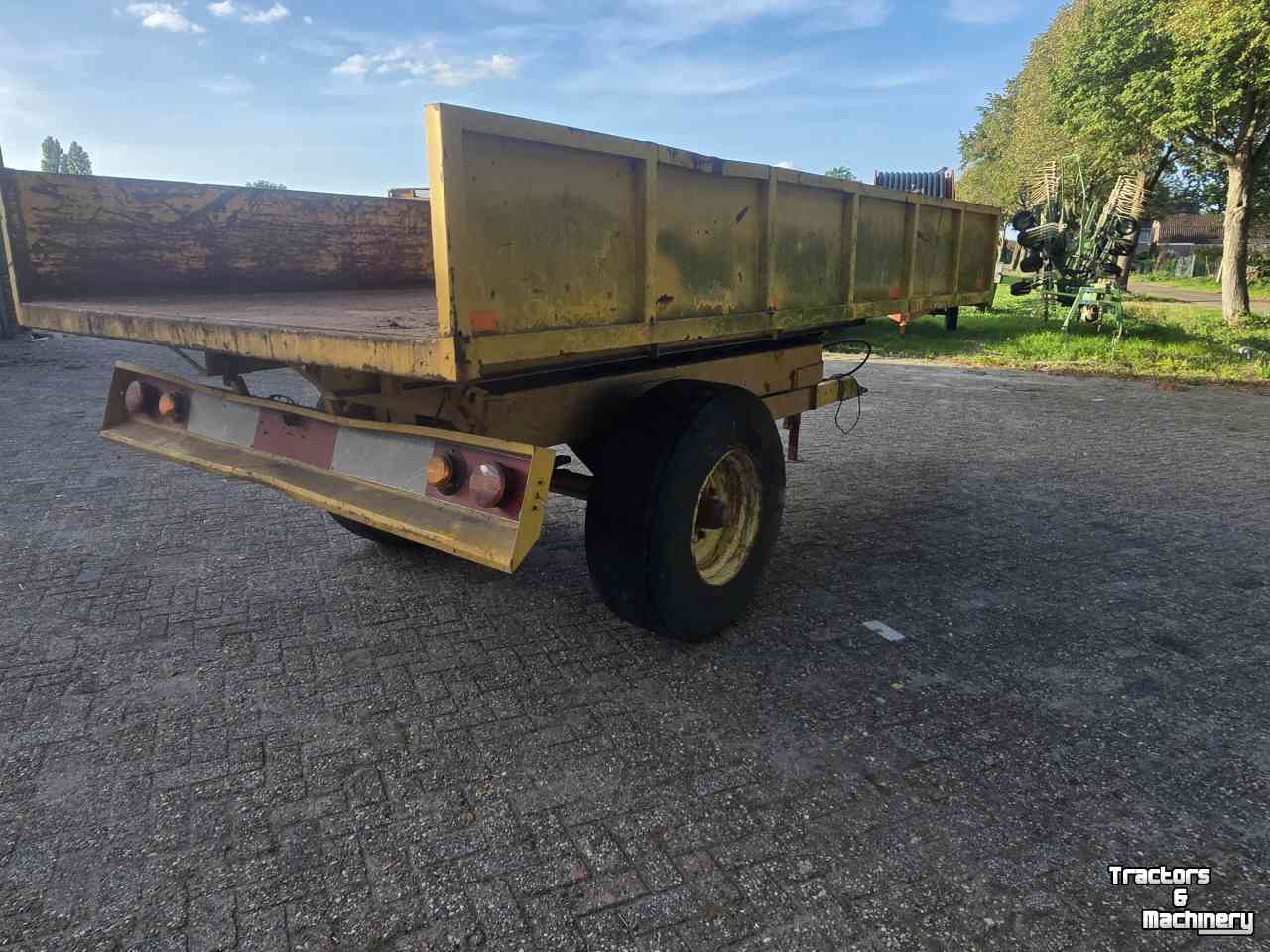 Benne agricole Spijkstaal Kiepkar kipper 6 ton