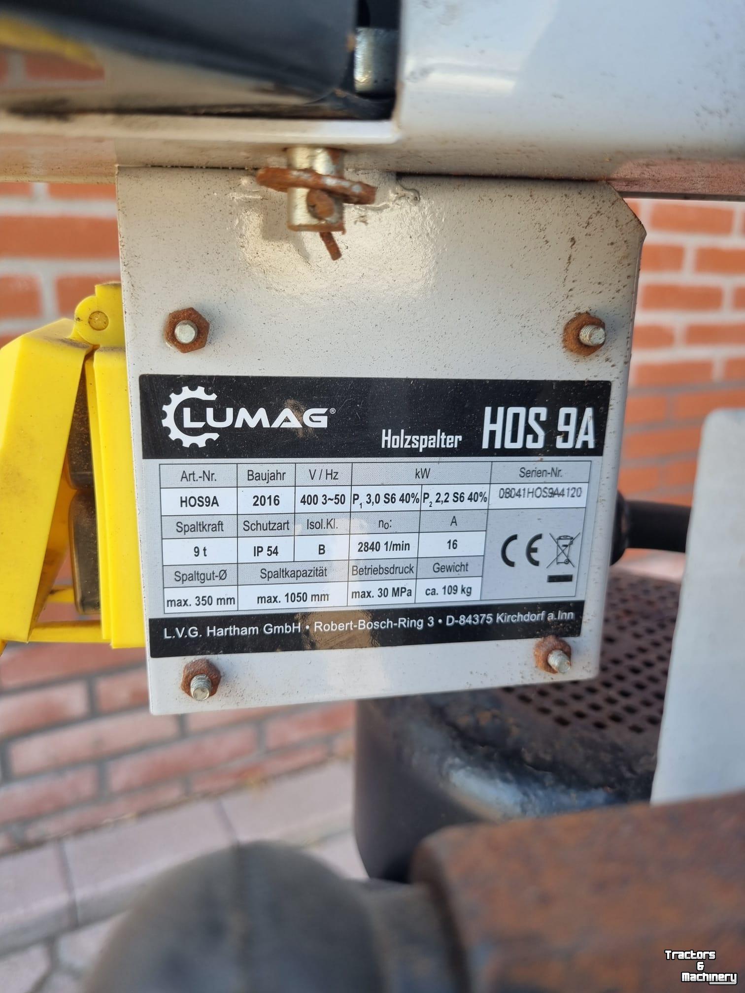 Fendeuse de buches  HOS9A