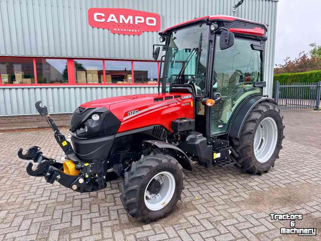 Tracteur pour vignes et vergers Case Quantum 110N Stage V Cab CAT 4