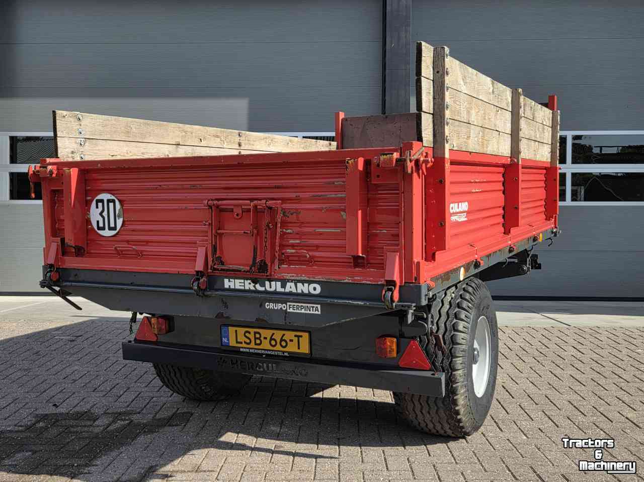 Benne agricole Herculano S1ET -7 8   3 zijdige kipper kipper