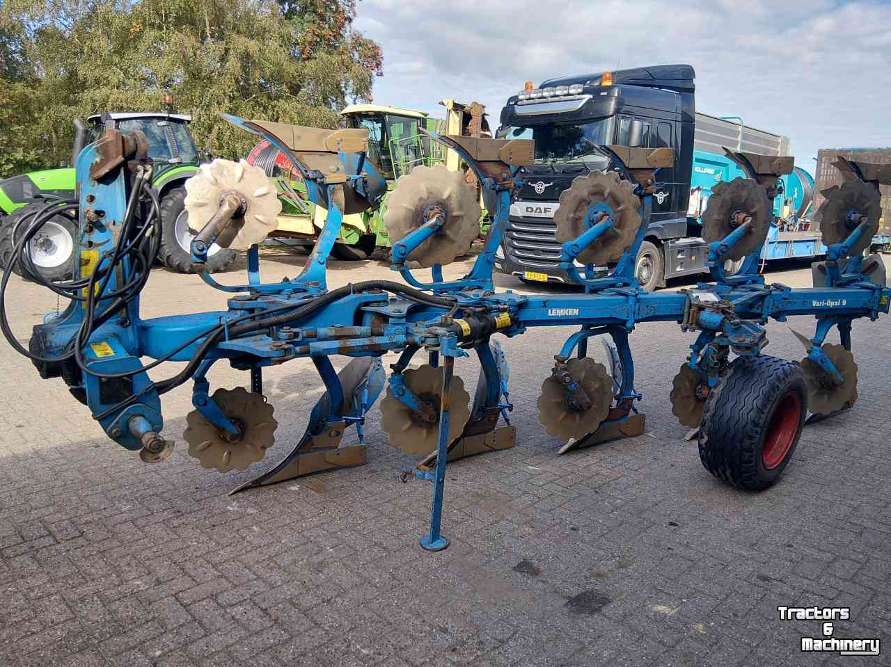 Charrues Lemken Vari-opal 9    5 schaar (4+1) ploeg
