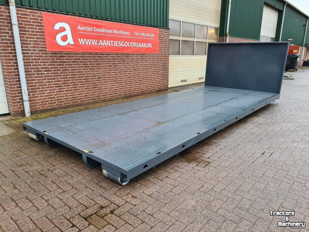 Conteneur  Container flat