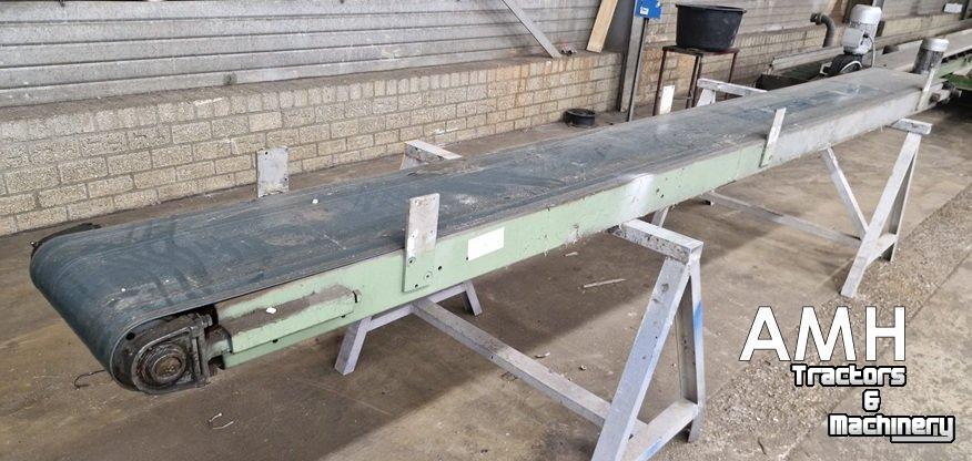 Convoyeur  4150X375 TRANSPORTBAND VLAKKE BAND FLAT BELT CONVEYOR BELT FLACHBAND FÖRDERBAND