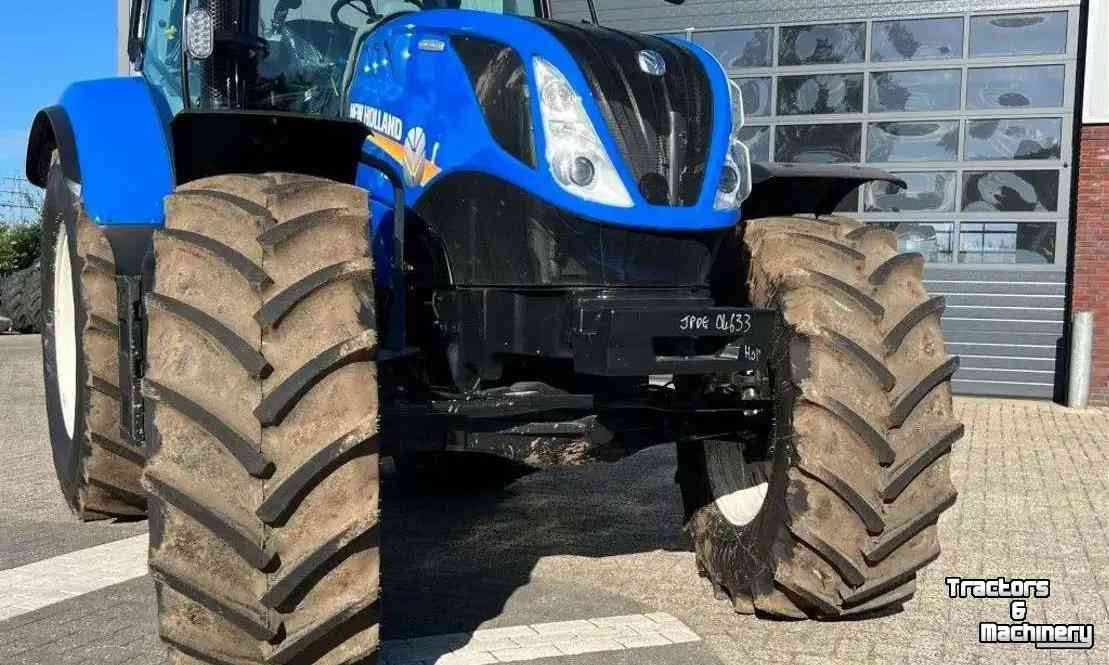 Tracteurs New Holland T6.180 Stage 5 Autocommand Tractor Nieuw