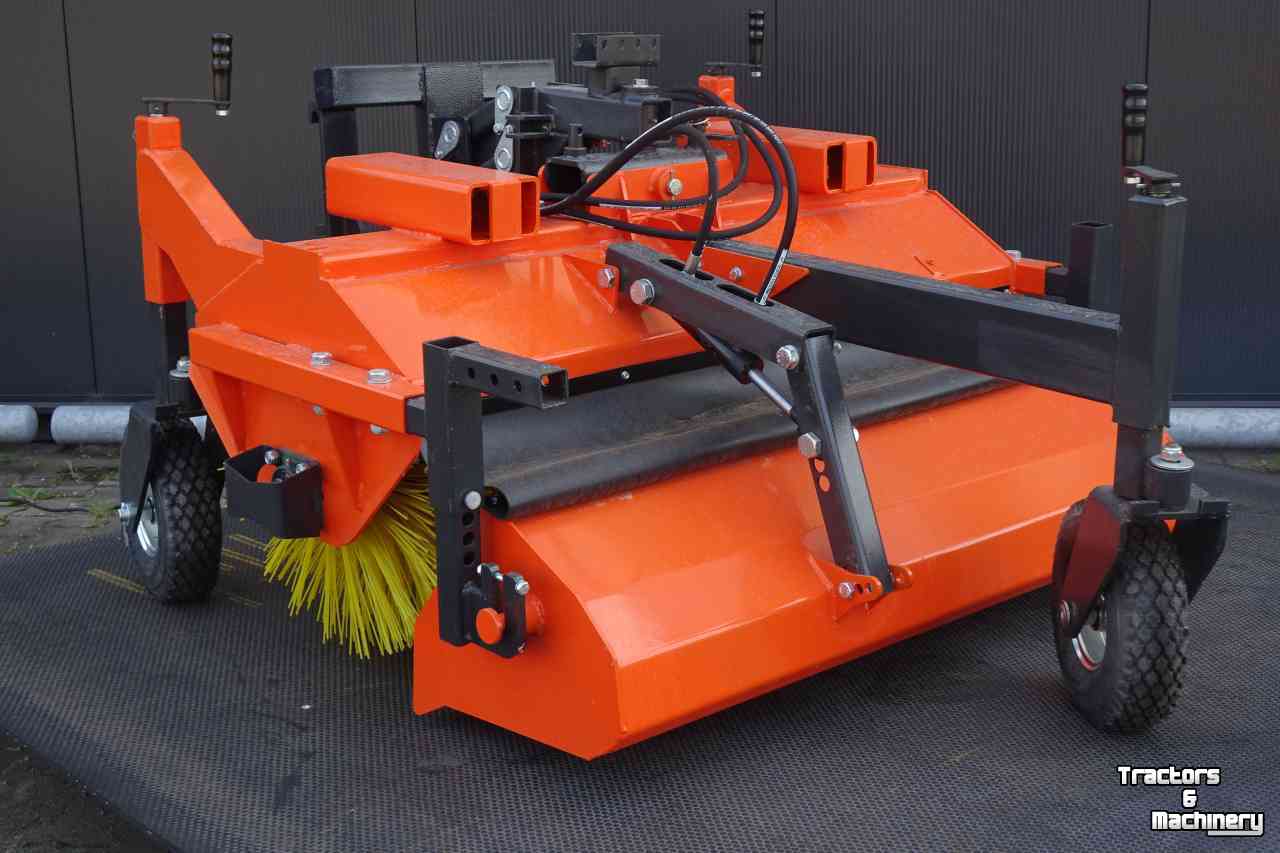 Balayeuses et balayeuses aspirantes Hofstede Veegmachine Borstel 60cm voor mini loader verreiker shovel heftruck