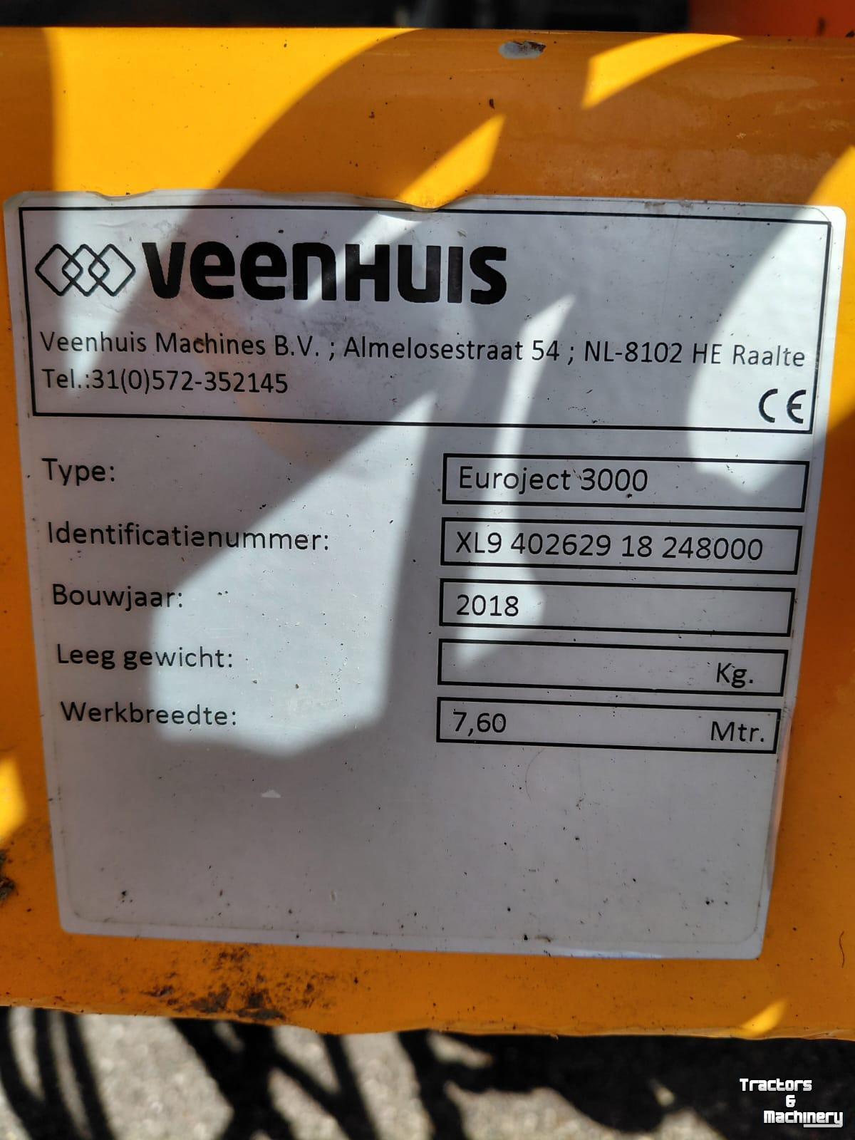 Injecteur de prairie Veenhuis Euroject 3000