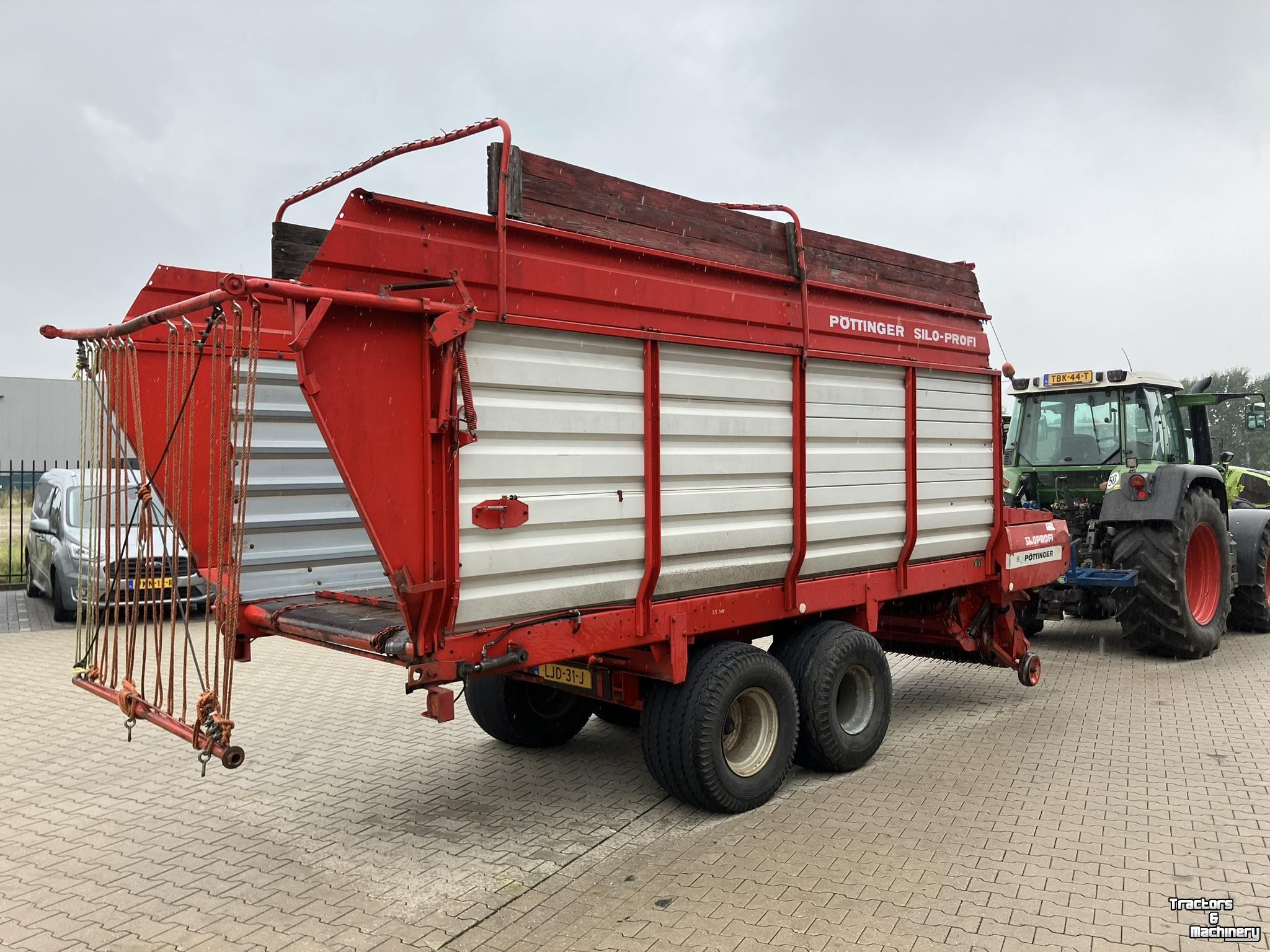 Remorque porte-machines Pottinger SW 102 SILO PROFI 1