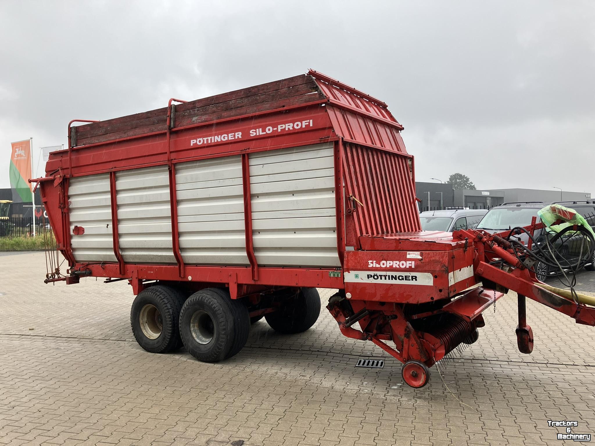 Remorque porte-machines Pottinger SW 102 SILO PROFI 1