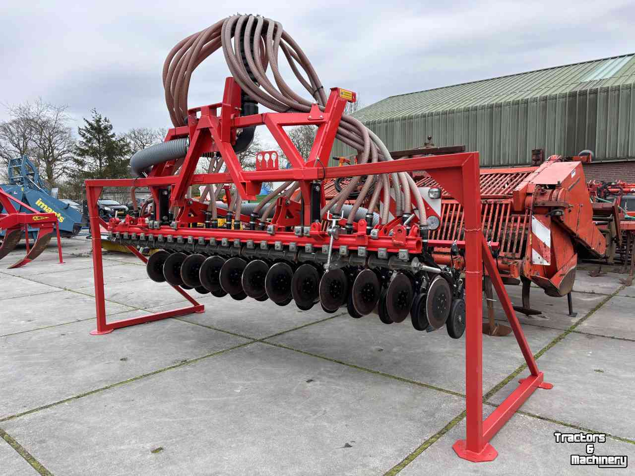 Semoir Duport FT1 schijfkouter zaaibalk