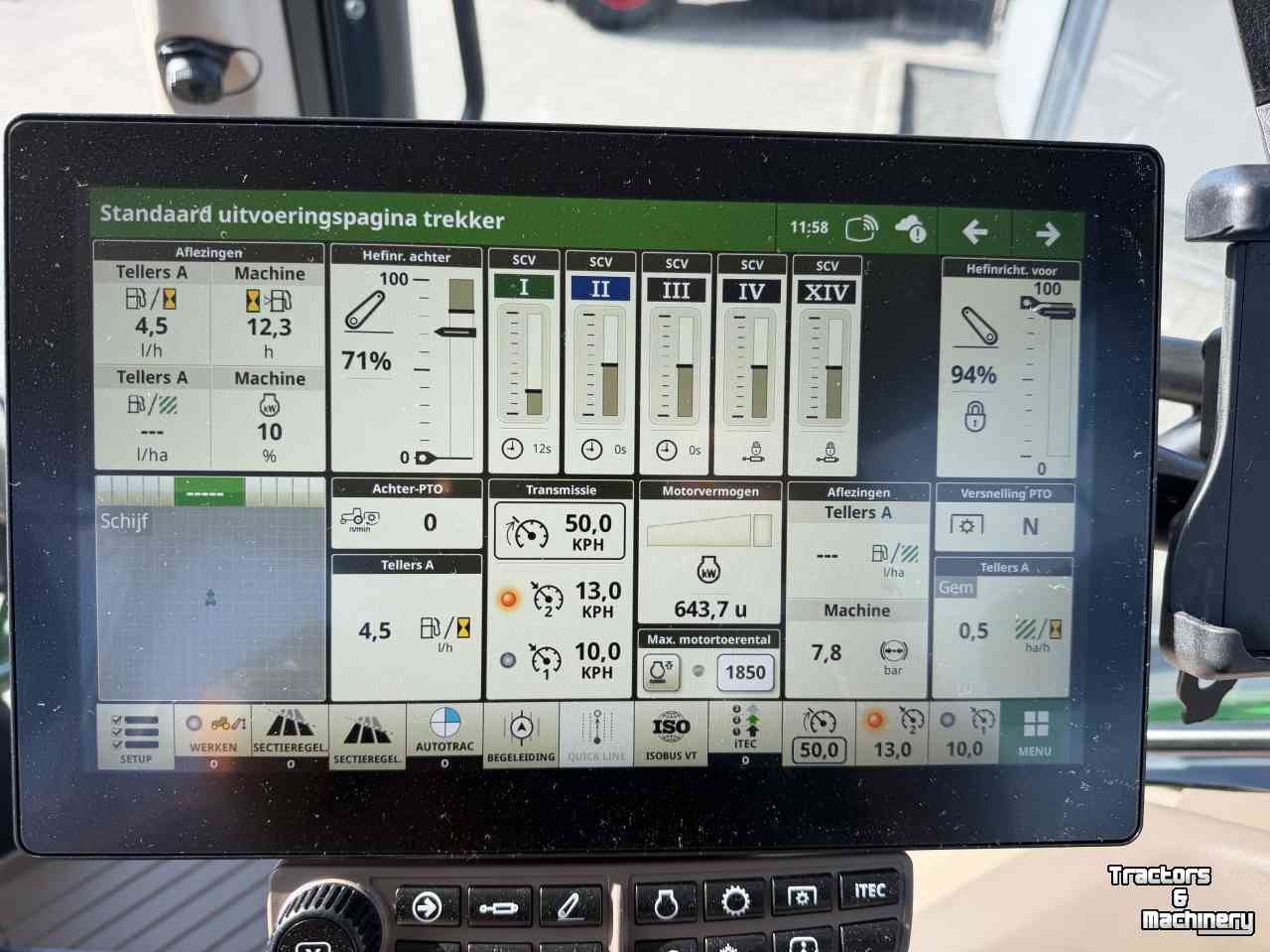 Tracteur John Deere 6R175 AP 50KM COMMAND-PRO G5-PLUS 2024 645 UUR!!!