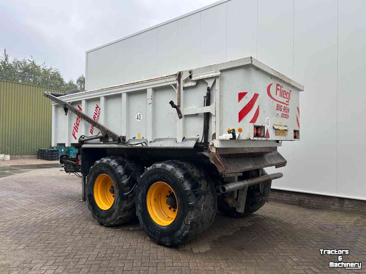 Tombereau / Benne TP Fliegl ASW 248 S Tandem