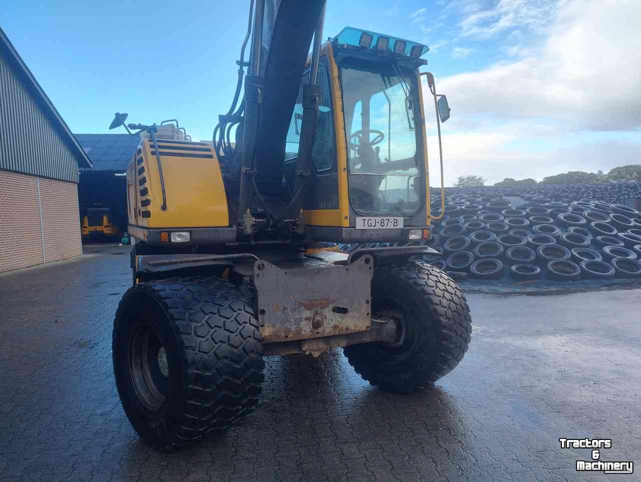 Pelleteuse Volvo EW140B