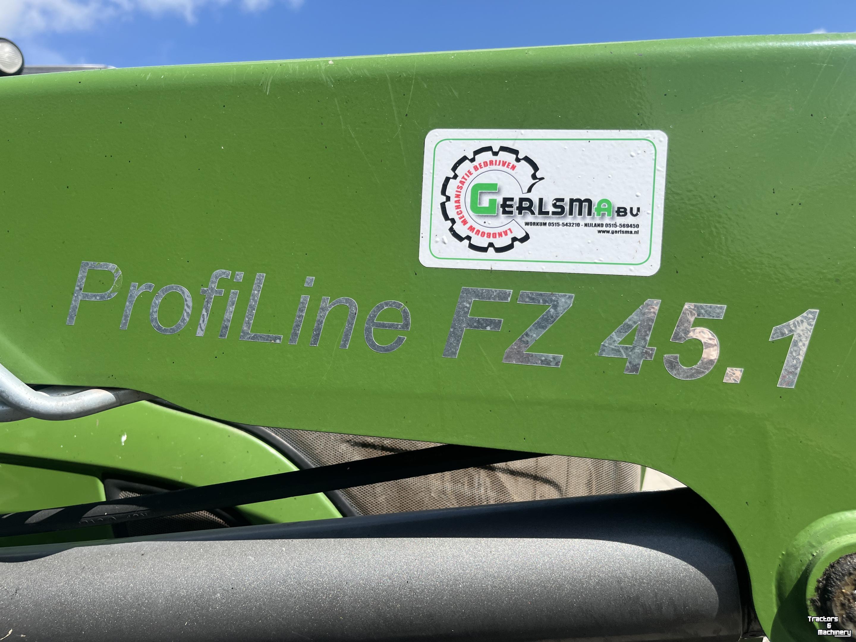 Tracteur Fendt 313 profi. + Stoll Fz 45,1
