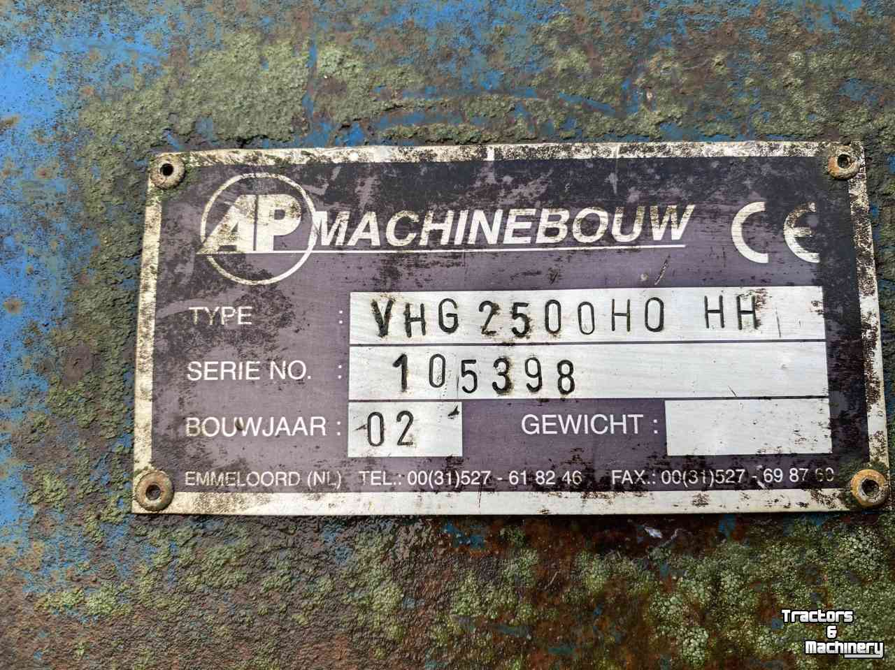 Balayeur AP VHG2500