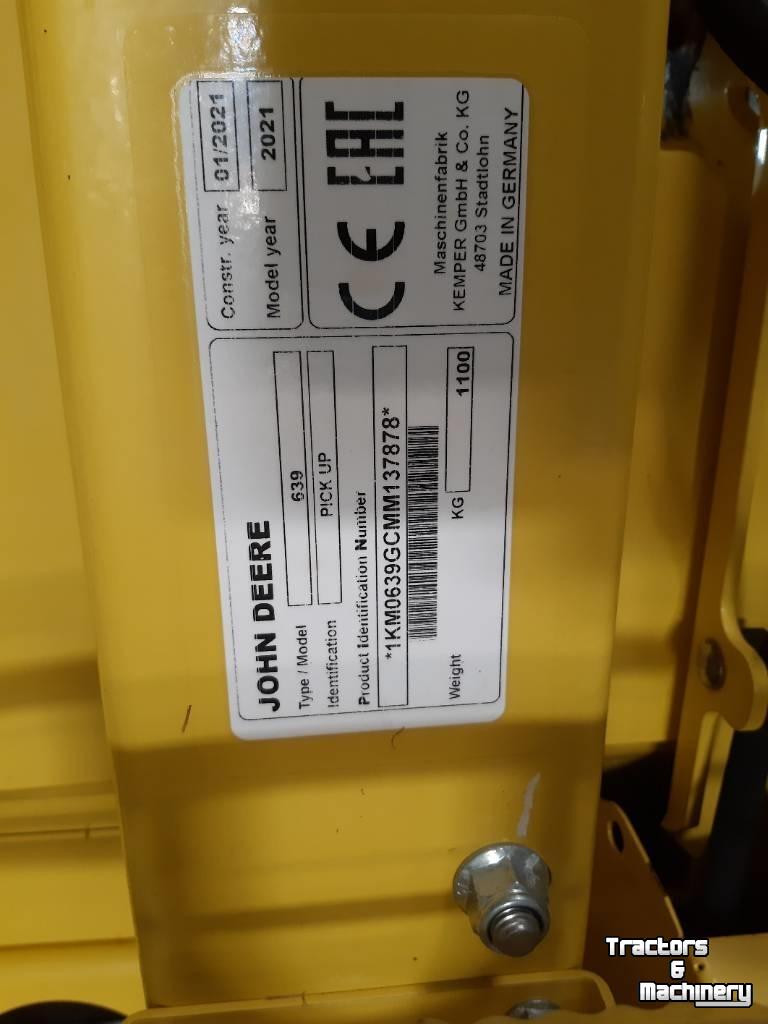 Pick up John Deere graspick up 639