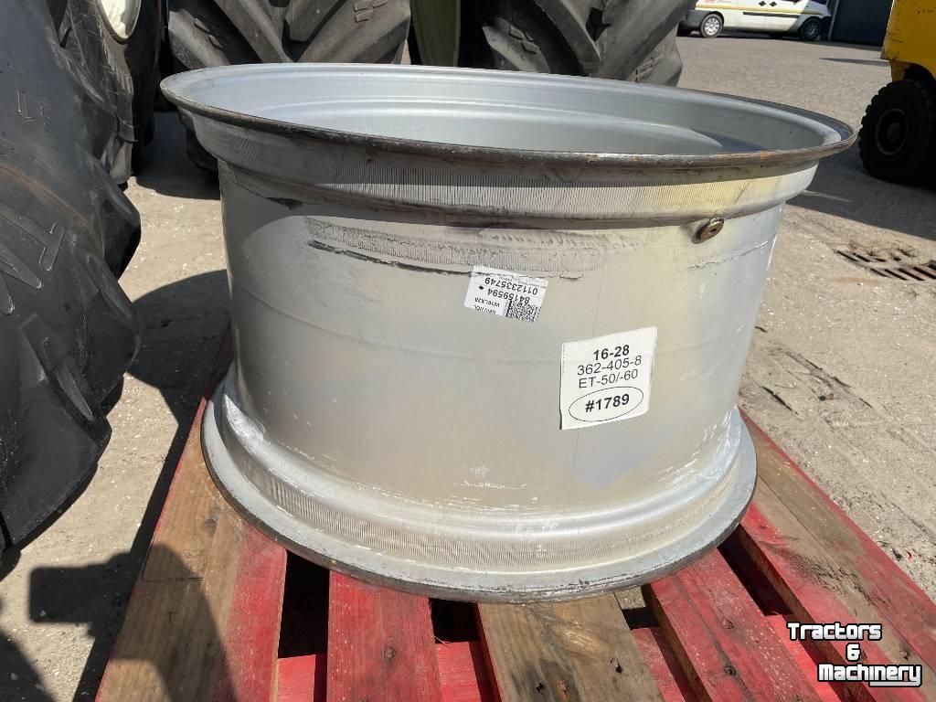 Roues, Pneus, Jantes, Barillets Jumelage  Verstelvelg 16x28 362-405-8