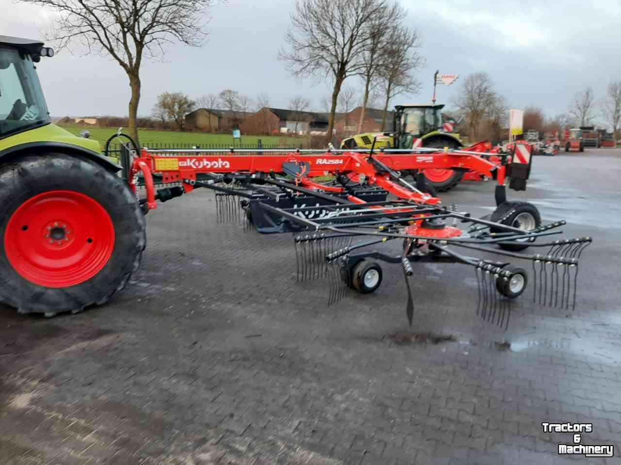 Andaineur Kubota RA2584 dubbele hark