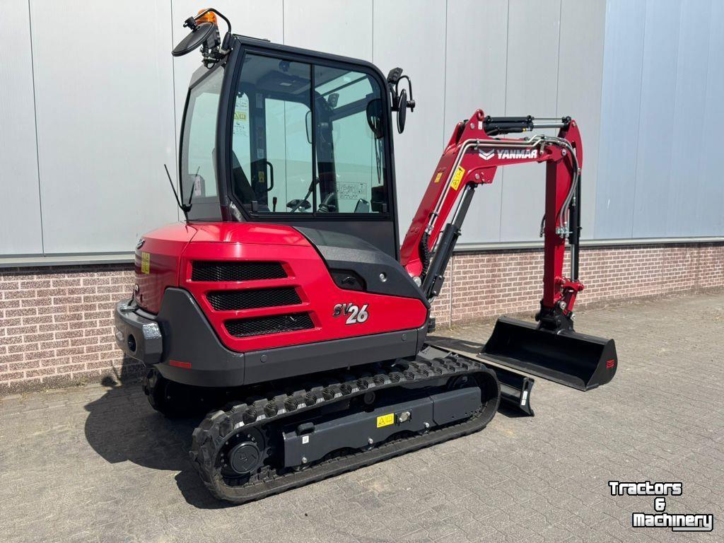 Mini pelleteuse Yanmar SV26