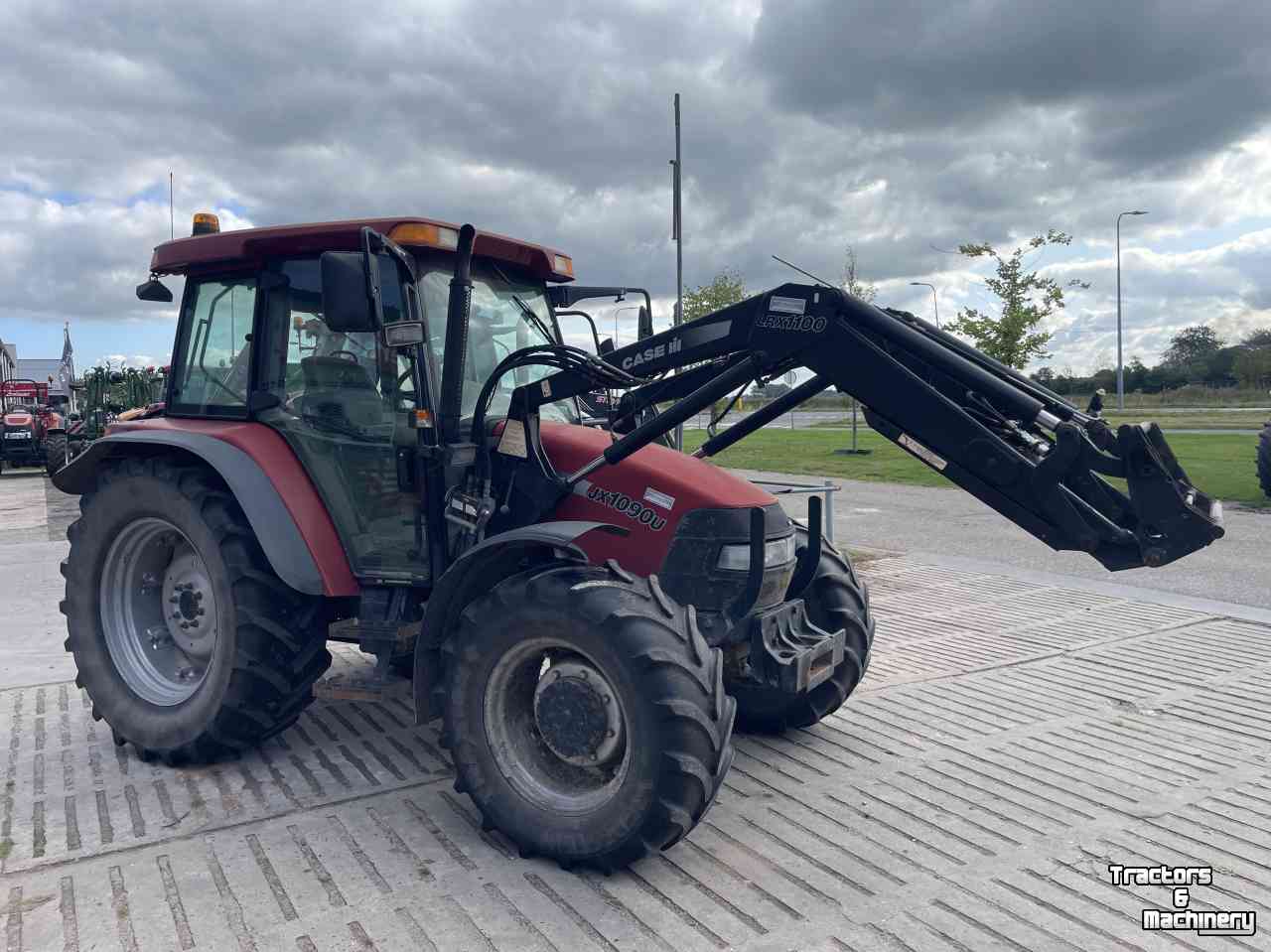 Tracteur Case-IH JX1090U met voorlader