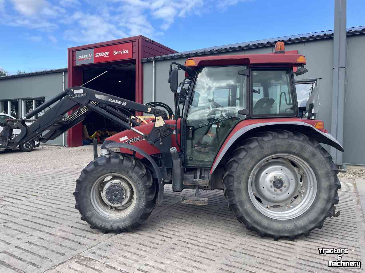 Tracteur Case-IH JX1090U met voorlader