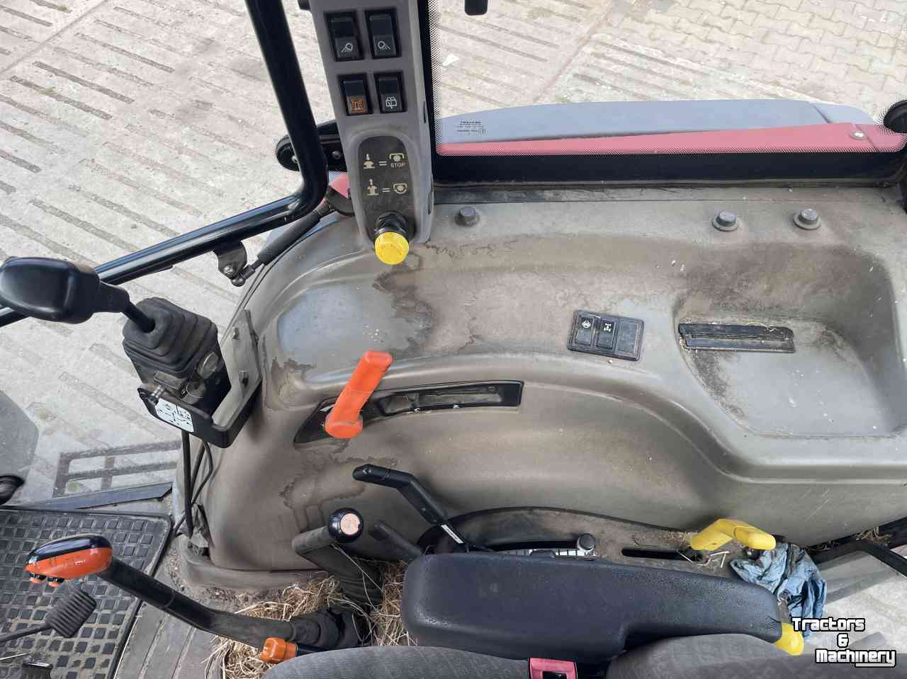 Tracteur Case-IH JX1090U met voorlader