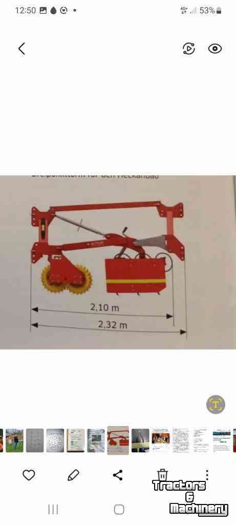 Combination de préparation du lit de semence Güttler Duplex 32-45