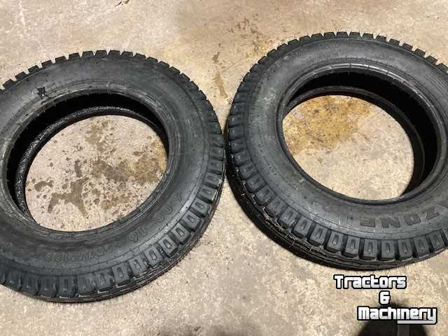 Roues, Pneus, Jantes, Barillets Jumelage Amazone 600-16 set banden