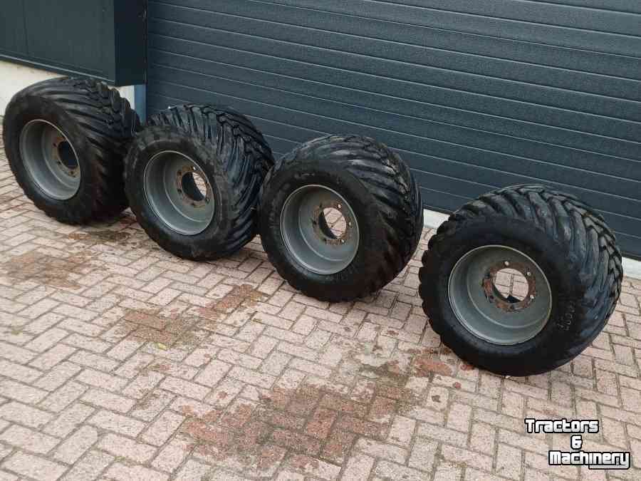 Roues, Pneus, Jantes, Barillets Jumelage  Delcora flotagrip III 500/40-17.5