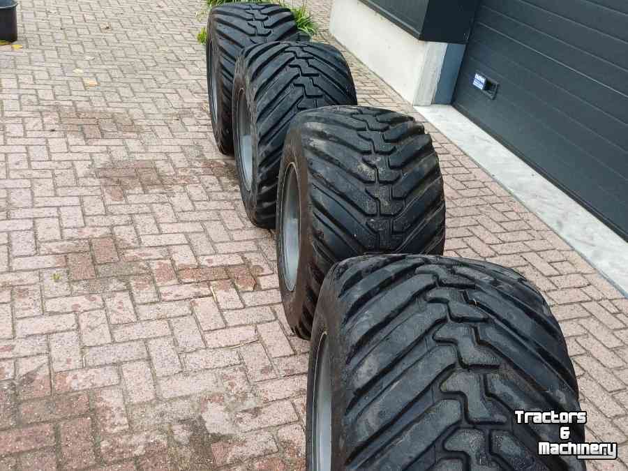 Roues, Pneus, Jantes, Barillets Jumelage  Delcora flotagrip III 500/40-17.5