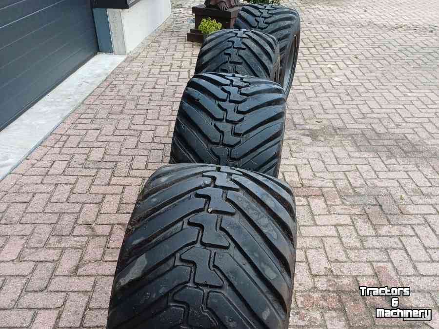 Roues, Pneus, Jantes, Barillets Jumelage  Delcora flotagrip III 500/40-17.5