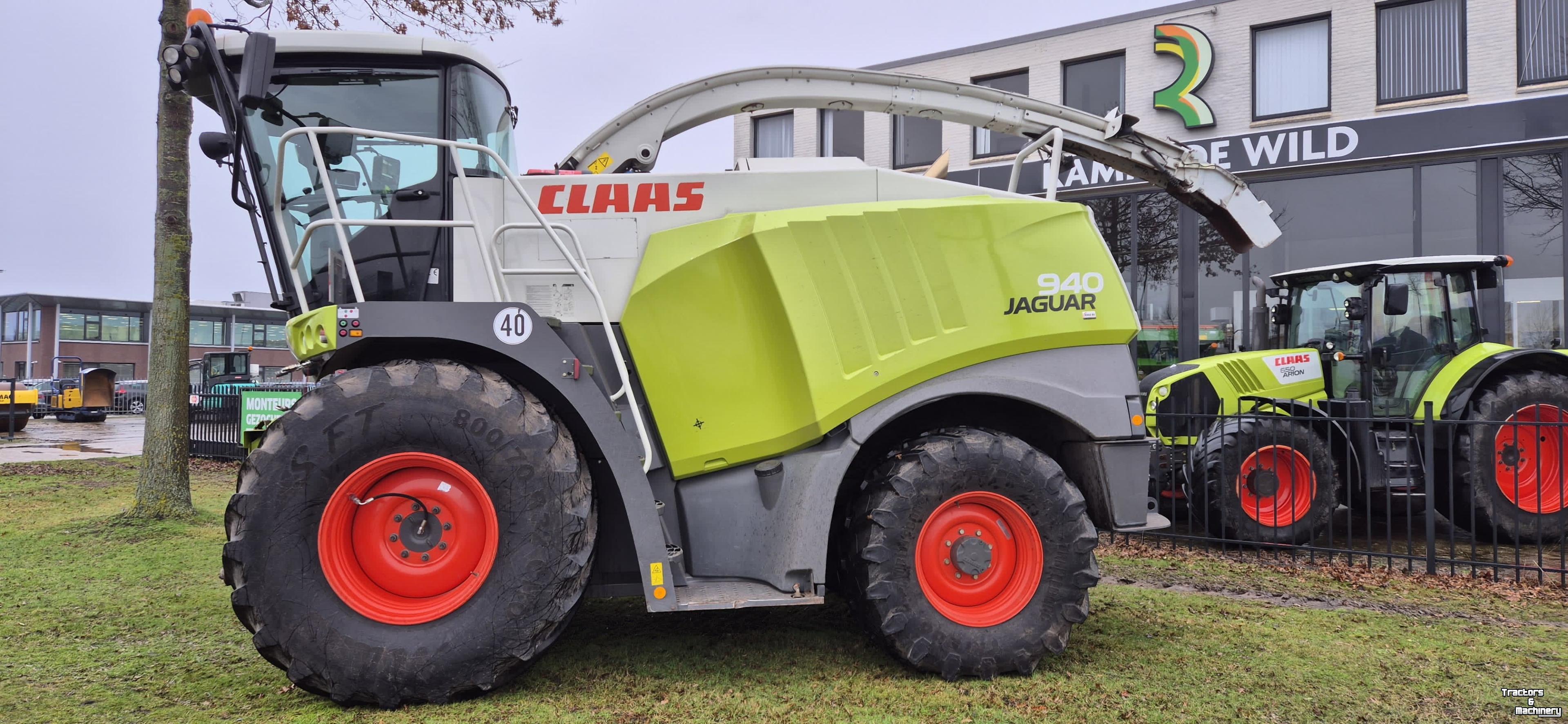Ensileuse automotrice Claas Jaguar 940