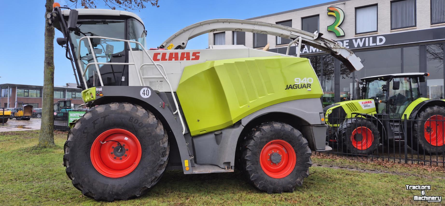 Ensileuse automotrice Claas Jaguar 940