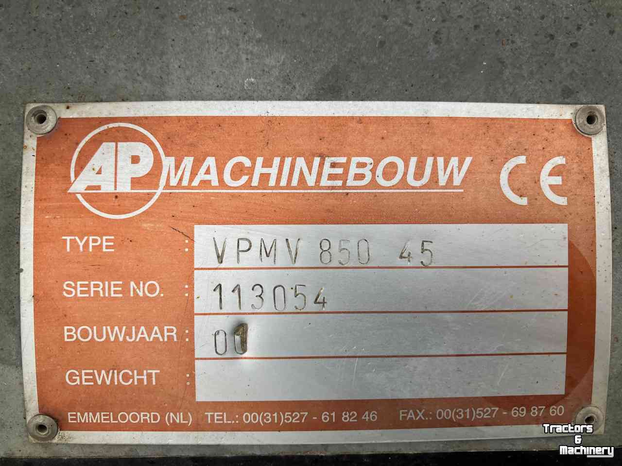 Pompe pour inondation AP VPMV 85045