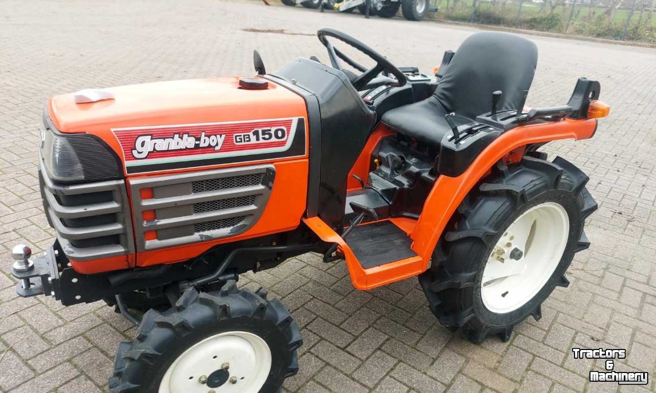 Tracteur pour horticulture Kubota Granbia-Boy GB 150 Compact Tractor Traktor Tracteur