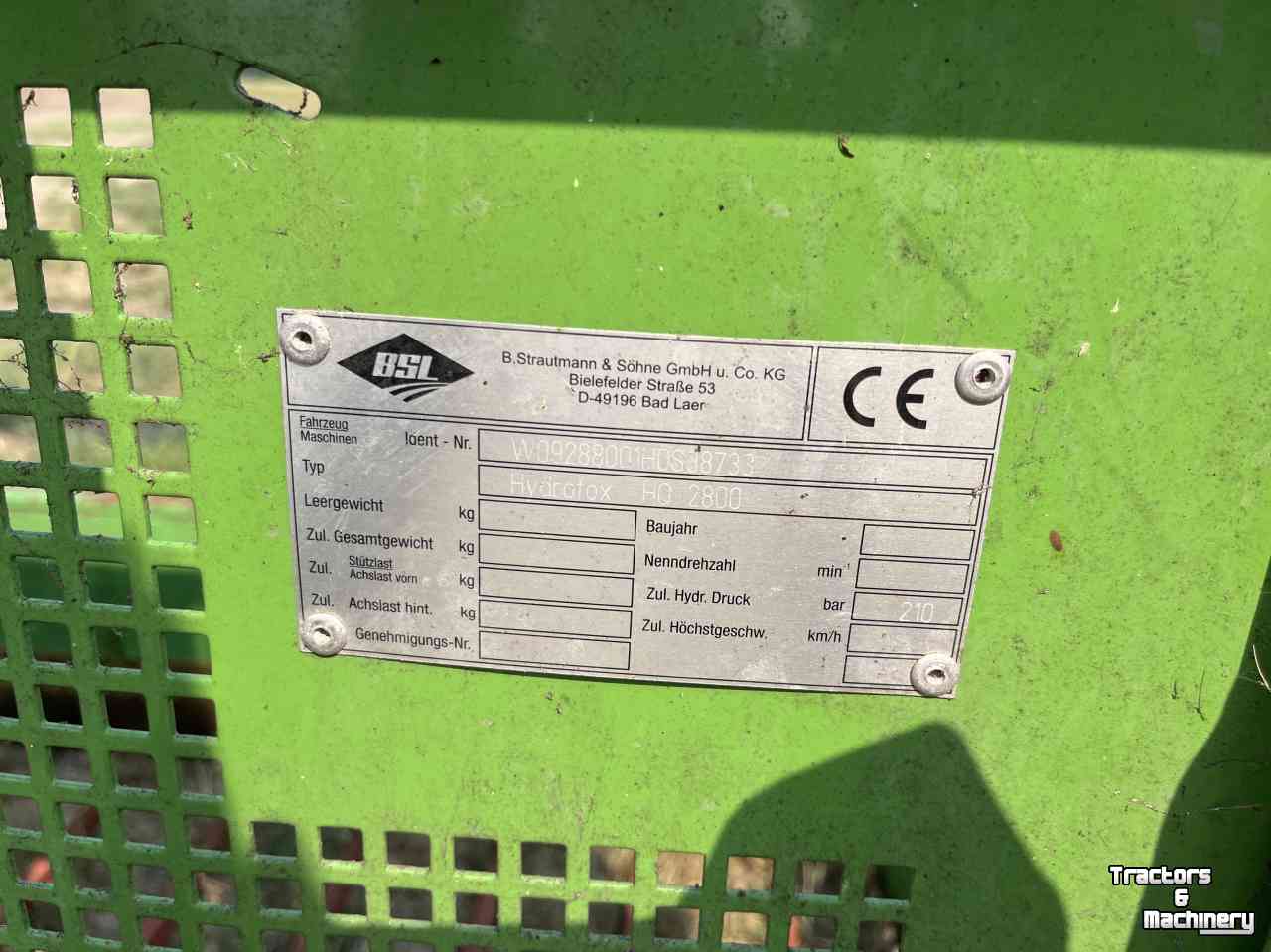 Désileuse à bloc Strautmann hydrofox HQ 2800