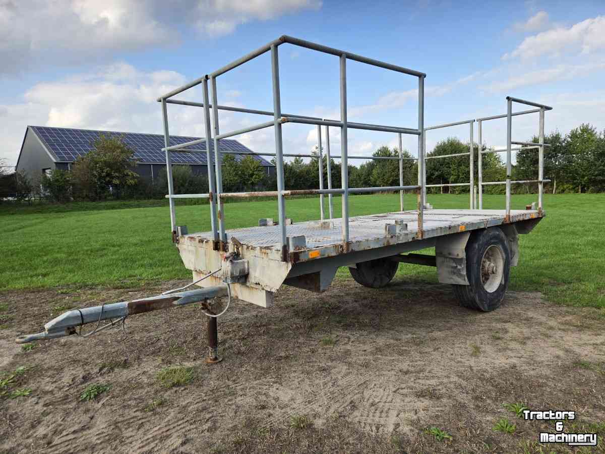 Remorque Kersten 8 tons landbouwwagen bakkenwagen