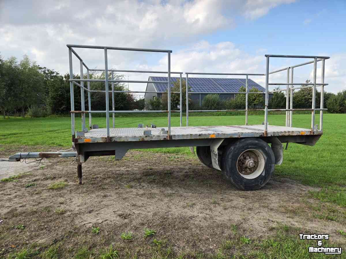 Remorque Kersten 8 tons landbouwwagen bakkenwagen
